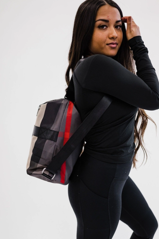 Faye Convertible Tote - Gray