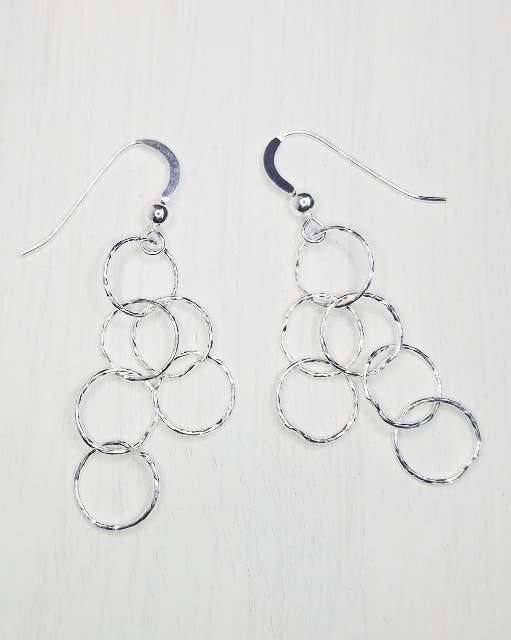 Spheres Earrings - Sterling Silver